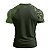 Camiseta Caveira Militar Brk Verde Skull Camo com Proteção UV50+ - Imagem 2