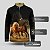 Camisa Agro Infantil Brk Cavalos com Proteção UV50+ - Imagem 4