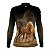 Camisa Agro Feminina Brk Cavalos com Proteção UV50+ - Imagem 3