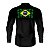 Camisa de Pesca Brk Pescador Patriota Preta Brasil com Proteção UV50 - Imagem 2
