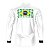 Camisa de Pesca Brk Pescador Patriota Branca Brasil com Proteção UV50 - Imagem 2