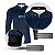 Camisa de Pesca Brk Pescador Patriota Azul e Branca com Proteção UV50 - Imagem 3