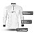 Camisa de Pesca Brk Pescador Patriota Branca e Preta com Proteção UV50 - Imagem 4