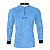 Camisa de Pesca Brk Pescador Patriota Azul Gradiente com Proteção UV50 - Imagem 1