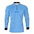 Camisa de Pesca Brk Pescador Patriota Gradiente Azul com Proteção UV50 - Imagem 1
