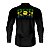 Camisa de Pesca Brk Pescador Patriota Preta Gradiente Brasil com Proteção UV50 - Imagem 2