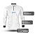 Camisa de Pesca Brk Pescador Patriota Branca Gradiente com Proteção UV50 - Imagem 4