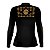 Camisa de Pesca Feminina Brk Pescador Patriota Preta e Bege com Proteção UV50 - Imagem 3
