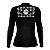 Camisa de Pesca Feminina Brk Pescador Patriota Preta e Branca com Proteção UV50 - Imagem 3