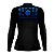 Camisa de Pesca Feminina Brk Pescador Patriota Preta Gradiente com Proteção UV50 - Imagem 3