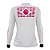 Camisa de Pesca Feminina Brk Pescadora Patriota Branca Gradiente com Proteção UV50 - Imagem 3
