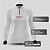 Camisa de Pesca Feminina Brk Pescadora Patriota Branca Gradiente com Proteção UV50 - Imagem 4