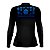 Camisa de Pesca Feminina Brk Pescador Patriota Preta Gradiente com Proteção UV50 - Imagem 3