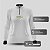 Camisa de Pesca Feminina Brk Pescador Patriota Branca Gradiente com Proteção UV50 - Imagem 4
