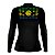 Camisa de Pesca Feminina Brk Pescador Patriota Preta Gradiente Brasil com Proteção UV50 - Imagem 3