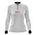 Camisa de Pesca Feminina Brk Pescador Patriota Branca Gradiente com Proteção UV50 - Imagem 2
