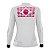 Camisa de Pesca Feminina Brk Pescador Patriota Branca Gradiente com Proteção UV50 - Imagem 3