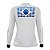 Camisa de Pesca Feminina Brk Pescador Patriota Branca Gradiente com Proteção UV50 - Imagem 3