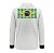 Camisa de Pesca Infantil Brk Pescador Patriota Branca Brasil com Proteção UV50 - Imagem 2