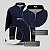 Camisa de Pesca Infantil Brk Pescador Patriota Azul e Branca com Proteção UV50 - Imagem 3
