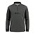 Camisa de Pesca Infantil Brk Pescador Patriota Cinza e Preta com Proteção UV50 - Imagem 1