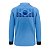 Camisa de Pesca Infantil Brk Pescador Patriota Azul Gradiente com Proteção UV50 - Imagem 2