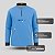 Camisa de Pesca Infantil Brk Pescador Patriota Azul Gradiente com Proteção UV50 - Imagem 4