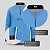 Camisa de Pesca Infantil Brk Pescador Patriota Azul Gradiente com Proteção UV50 - Imagem 3