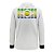 Camisa de Pesca Infantil Brk Pescador Patriota Branca Gradiente com Proteção UV50 - Imagem 2