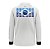 Camisa de Pesca Infantil Brk Pescador Patriota Branca Gradiente com Proteção UV50 - Imagem 2