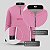 Camisa de Pesca Infantil Brk Pescadora Patriota Rosa Gradiente com Proteção UV50 - Imagem 3