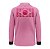 Camisa de Pesca Infantil Brk Pescadora Patriota Rosa Gradiente com Proteção UV50 - Imagem 2