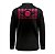 Camisa de Pesca Infantil Brk Pescadora Patriota Preta e Rosa com Proteção UV50 - Imagem 2