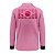Camisa de Pesca Infantil Brk Pescador Patriota Rosa Gradiente com Proteção UV50 - Imagem 2