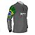 Camisa de Pesca Brk Cinza Bandeira do Brasil Garateia com Proteção UV50+ - Imagem 5