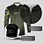 Camisa de Pesca Brk Verde Escamas Bandeira do Brasil Garateia com Proteção UV50+ - Imagem 3
