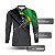 Camisa de Pesca Brk Cinza Bandeira do Brasil Garateia com Proteção UV50+ - Imagem 4
