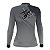 Camisa de Pesca Feminina Brk Cinza Grafismo Garateia com Proteção UV50+ - Imagem 3