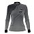 Camisa de Pesca Feminina Brk Cinza Grafismo Garateia com Proteção UV50+ - Imagem 2