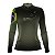 Camisa de Pesca Feminina Brk Verde Escamas Bandeira do Brasil Garateia com Proteção UV50+ - Imagem 2