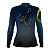 Camisa de Pesca Feminina Brk Azul Escamas Bandeira do Brasil Garateia com Proteção UV50+ - Imagem 3