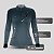 Camisa de Pesca Feminina Brk Azul Lisa Escamas Garateia com Proteção UV50+ - Imagem 4