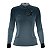 Camisa de Pesca Feminina Brk Azul Lisa Escamas Garateia com Proteção UV50+ - Imagem 2