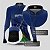 Camisa de Pesca Feminina Brk Azul Bandeira do Brasil Garateia com Proteção UV50+ - Imagem 5