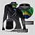 Camisa de Pesca Feminina Brk Cinza Bandeira do Brasil Garateia com Proteção UV50+ - Imagem 5