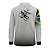Camisa de Pesca Infantil Brk Branca Bandeira do Brasil Garateia com Proteção UV50+ - Imagem 2