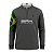 Camisa de Pesca Infantil Brk Cinza Bandeira do Brasil Garateia com Proteção UV50+ - Imagem 1