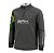 Camisa de Pesca Infantil Brk Cinza Bandeira do Brasil Garateia com Proteção UV50+ - Imagem 5