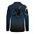 Camisa de Pesca Infantil Brk Azul Escamas Bandeira do Brasil Garateia com Proteção UV50+ - Imagem 2