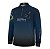 Camisa de Pesca Infantil Brk Azul Escamas Bandeira do Brasil Garateia com Proteção UV50+ - Imagem 5
